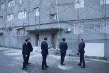 Xaçmaz rayonunda "Şəhərsalma və Memarlıq İli” çərçivəsində çoxmənzilli binalarda əsaslı təmir işləri aparılır (FOTO)
