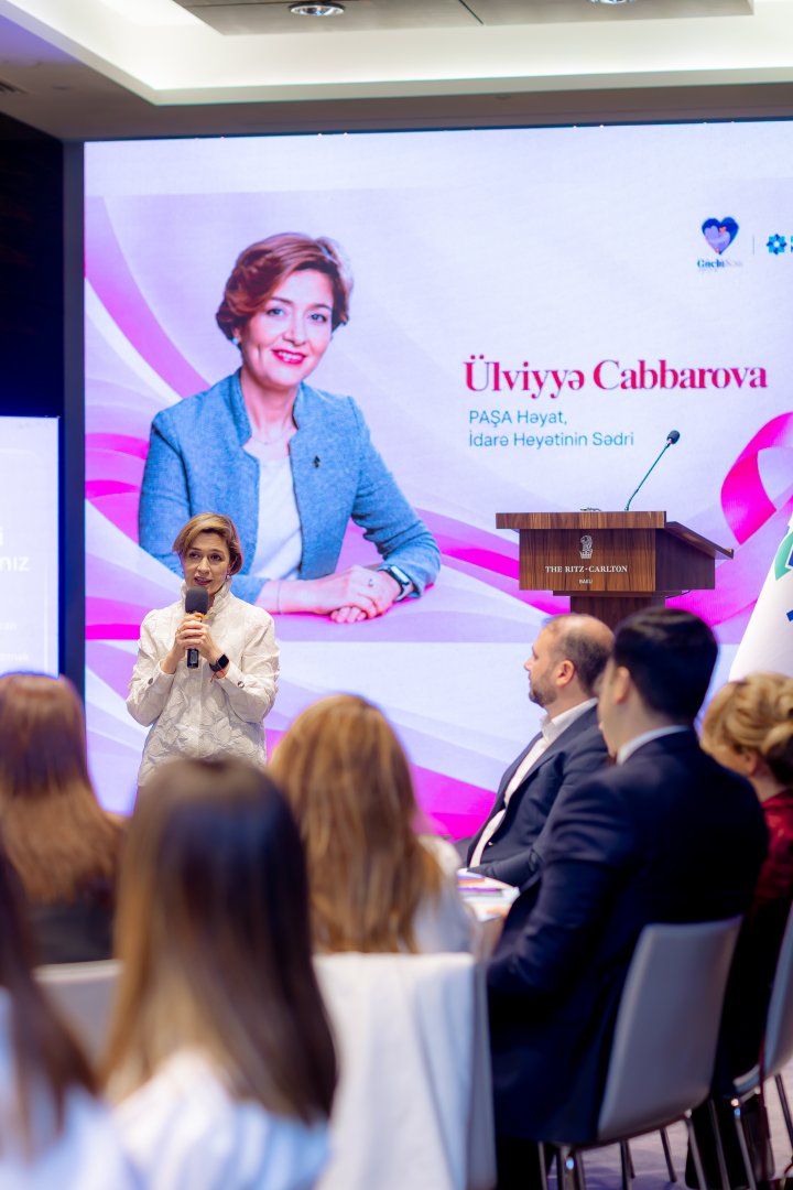 Süd vəzi xərçənginə dəstək məqsədilə “GüclüSən” sığorta məhsulu təqdim olunub (FOTO)