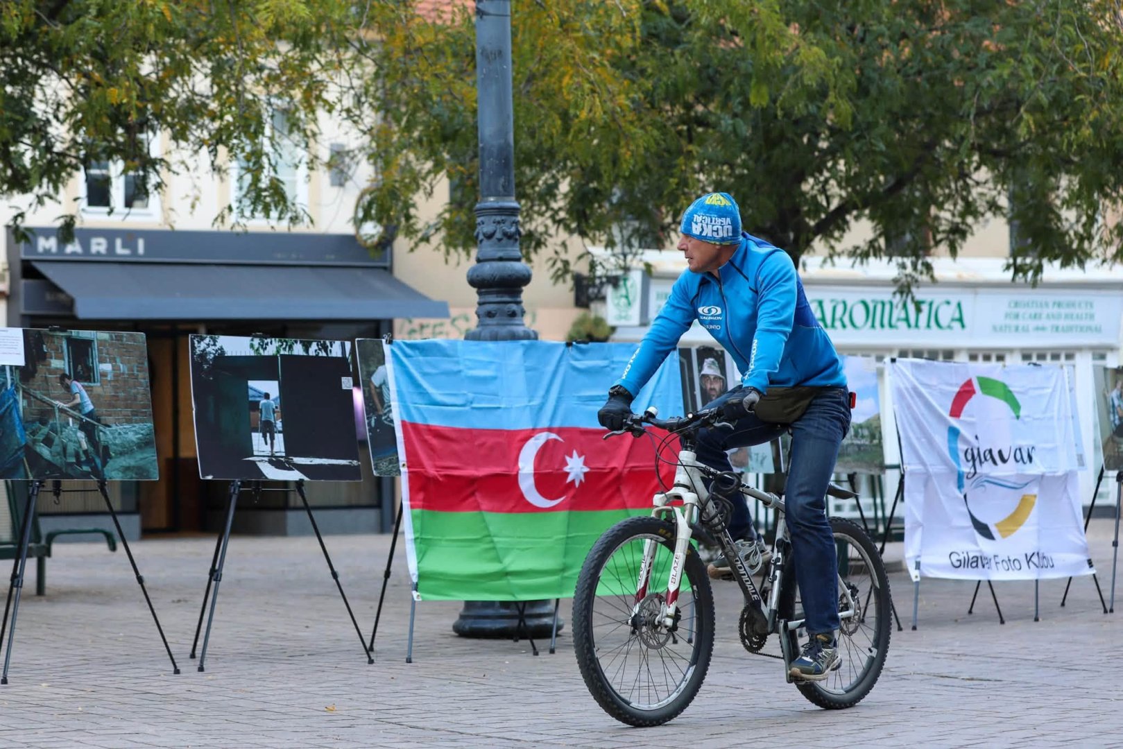Azərbaycanın mina probleminə dair bu dəfə Xorvatiyada aksiya keçirilib (FOTO)