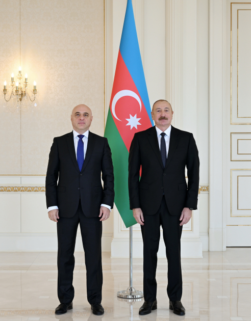 Prezident İlham Əliyev Gürcüstanın ölkəmizdə yeni təyin olunmuş səfirini qəbul edib (FOTO/VİDEO)