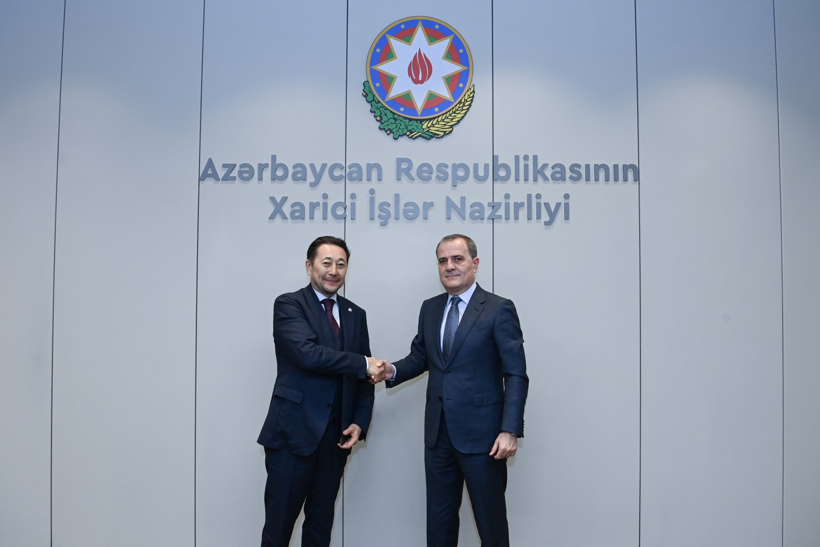 Ceyhun Bayramov AQEM-in Baş katibi ilə Azərbaycanın sədrliyinin nəticələrini müzakirə edib (FOTO)