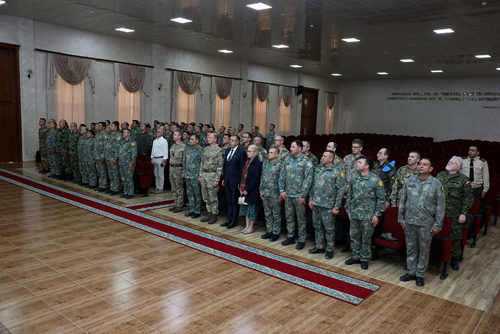 Bakıda keçirilən NATO təlimi başa çatıb (FOTO/VİDEO)