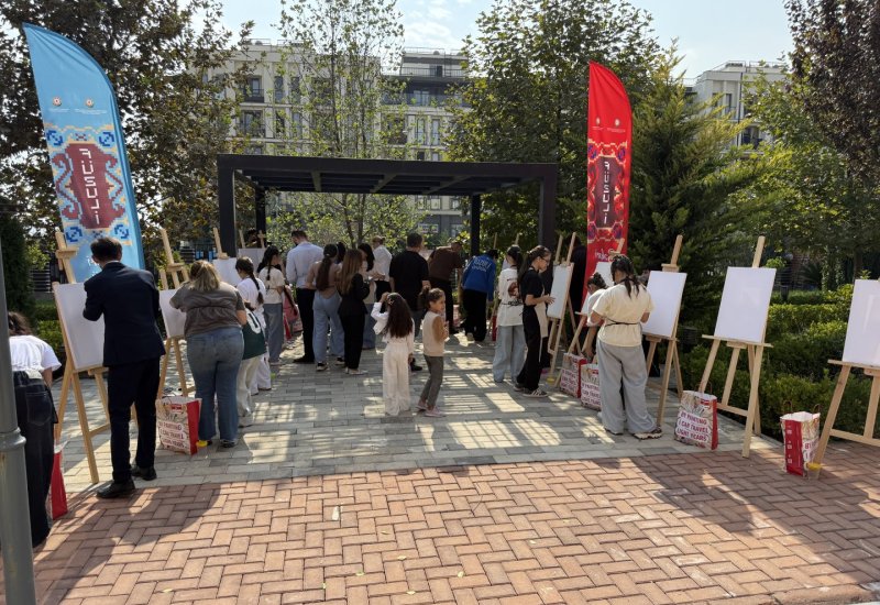 Füzulidə uşaqlar üçün rəssamlıq üzrə ustad dərsləri keçirilib (FOTO)
