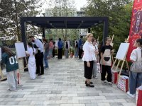 Füzulidə uşaqlar üçün rəssamlıq üzrə ustad dərsləri keçirilib (FOTO)