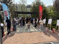 Füzulidə uşaqlar üçün rəssamlıq üzrə ustad dərsləri keçirilib (FOTO)