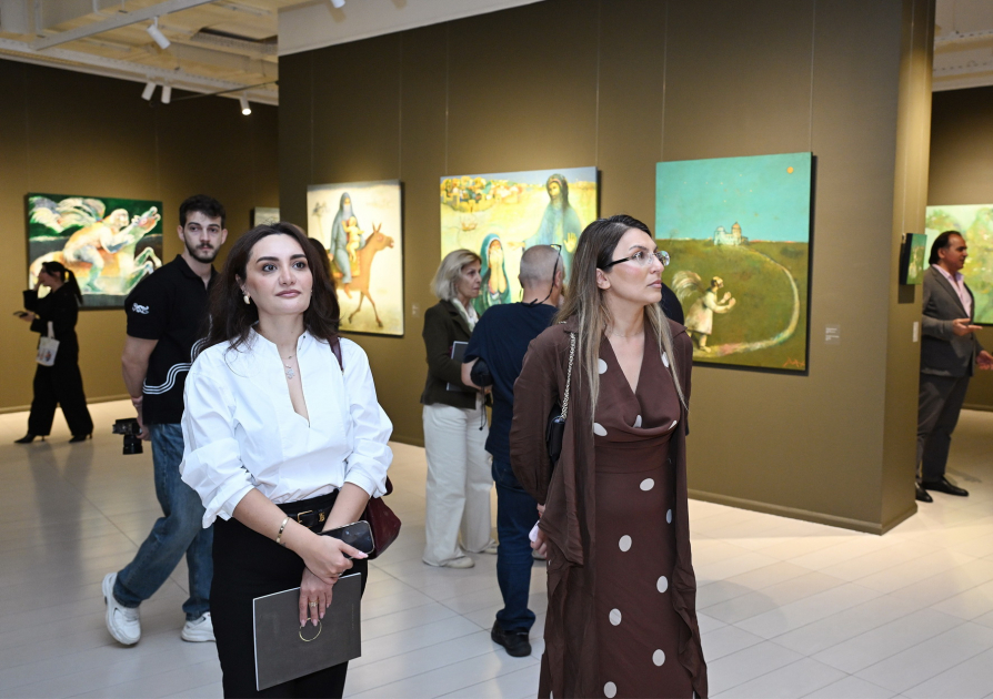 Müasir İncəsənət Muzeyində Anar Hüseynzadənin “O” adlı fərdi sərgisi açılıb (FOTO)