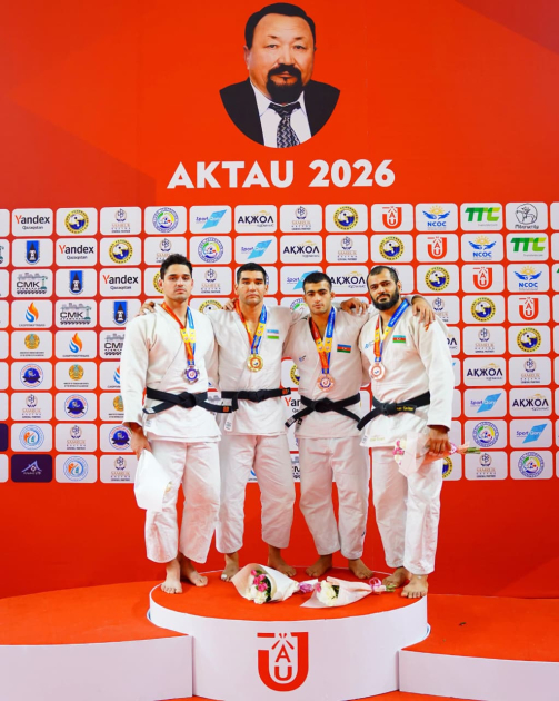 Azərbaycan cüdoçuları Asiya Açıq Turnirini 14 medalla tamamlayıblar (FOTO)