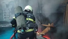Xırdalanda yaşayış kompleksinin ərazisində yanğın baş verib (FOTO) (YENİLƏNİB)