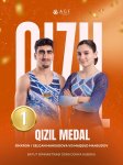 Azərbaycan gimnastları batut gimnastikası üzrə Dünya kubokunda növbəti qızıl medal qazanıblar (FOTO)