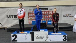 Selcan Mahsudova batut gimnastikası üzrə Dünya kubokunun qalibi olub (FOTO)