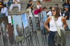 Ermənistanın Azərbaycana qarşı mina müharibəsi Romada fotofaktlarla nümayiş etdirilib (FOTO)