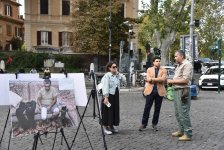 Ermənistanın Azərbaycana qarşı mina müharibəsi Romada fotofaktlarla nümayiş etdirilib (FOTO)