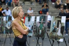 Ermənistanın Azərbaycana qarşı mina müharibəsi Romada fotofaktlarla nümayiş etdirilib (FOTO)