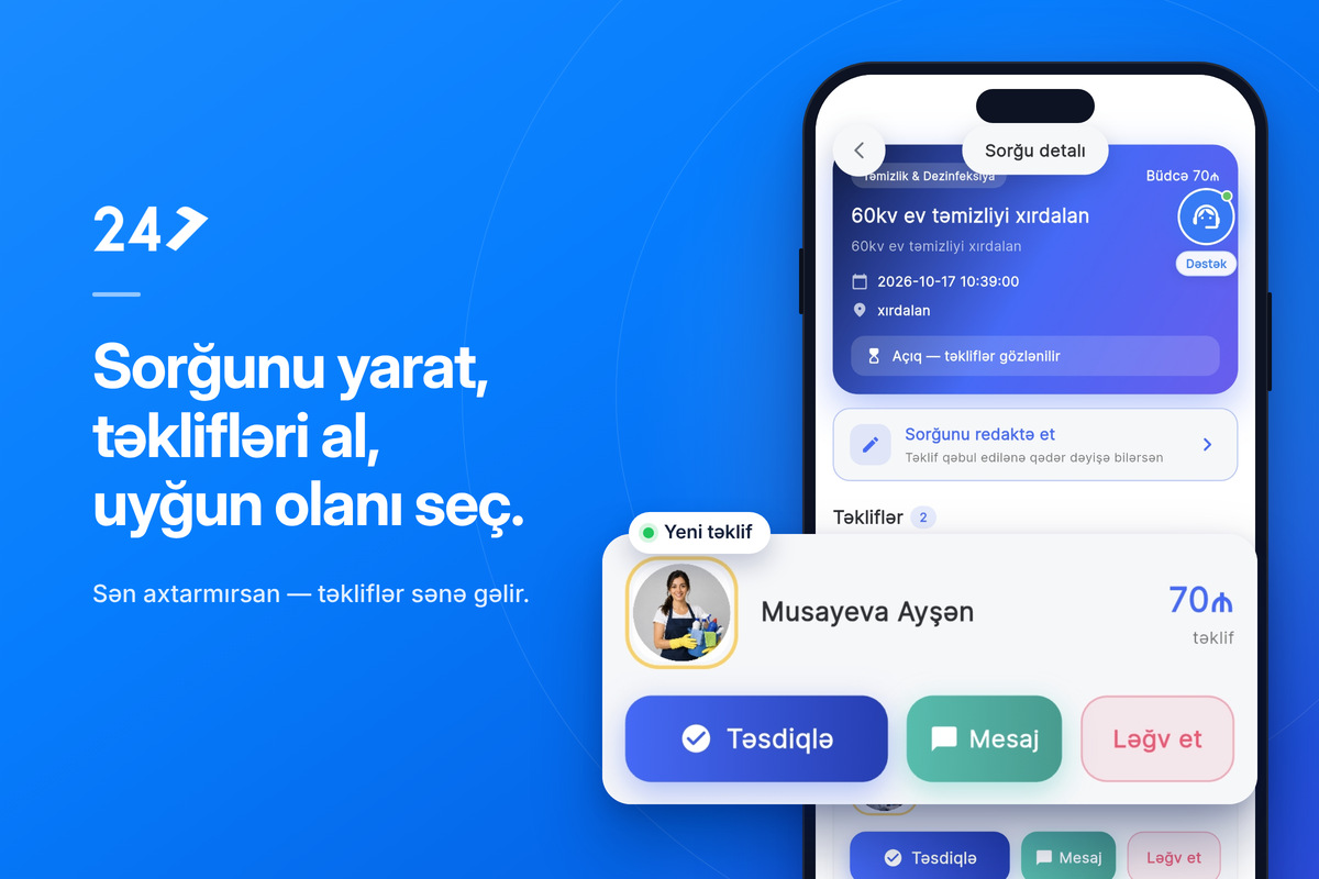 Qadın sahibkarın yaratdığı 247: Xidmət axtarmağın daha ağıllı yolu (FOTO)
