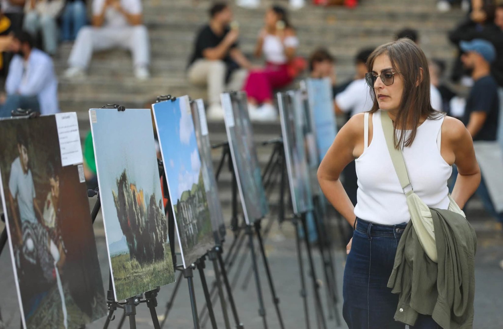 Ermənistanın Azərbaycana qarşı mina müharibəsi Romada fotofaktlarla nümayiş etdirilib (FOTO)