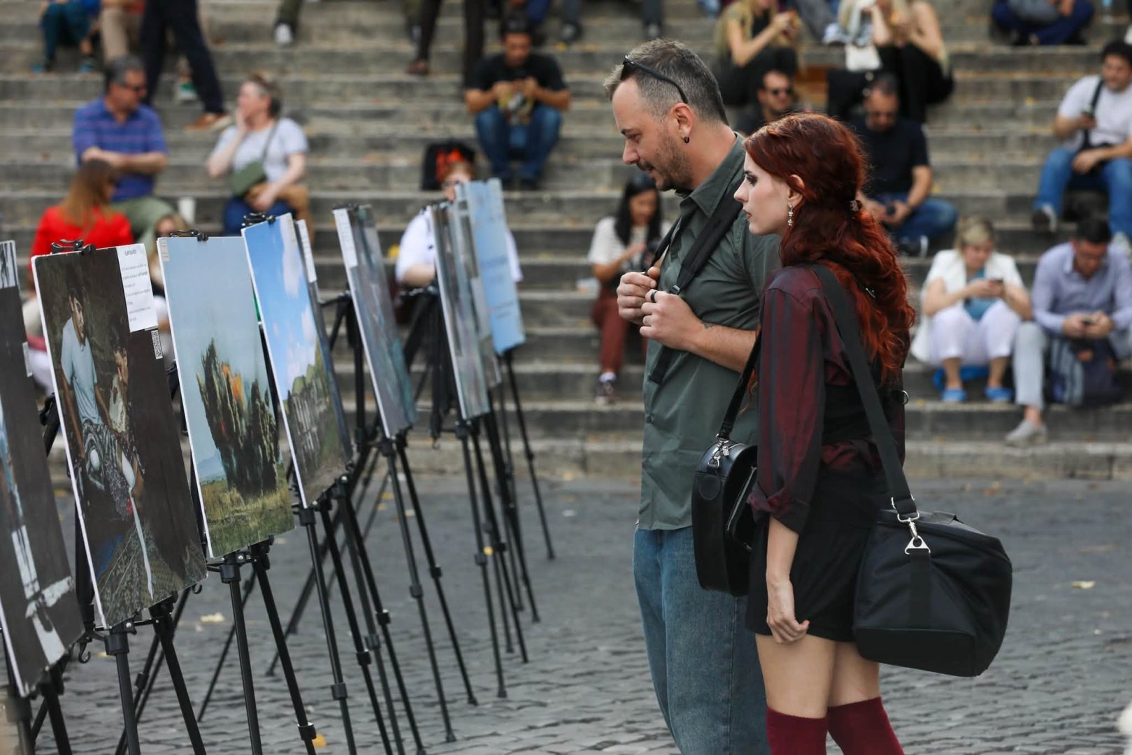 Ermənistanın Azərbaycana qarşı mina müharibəsi Romada fotofaktlarla nümayiş etdirilib (FOTO)