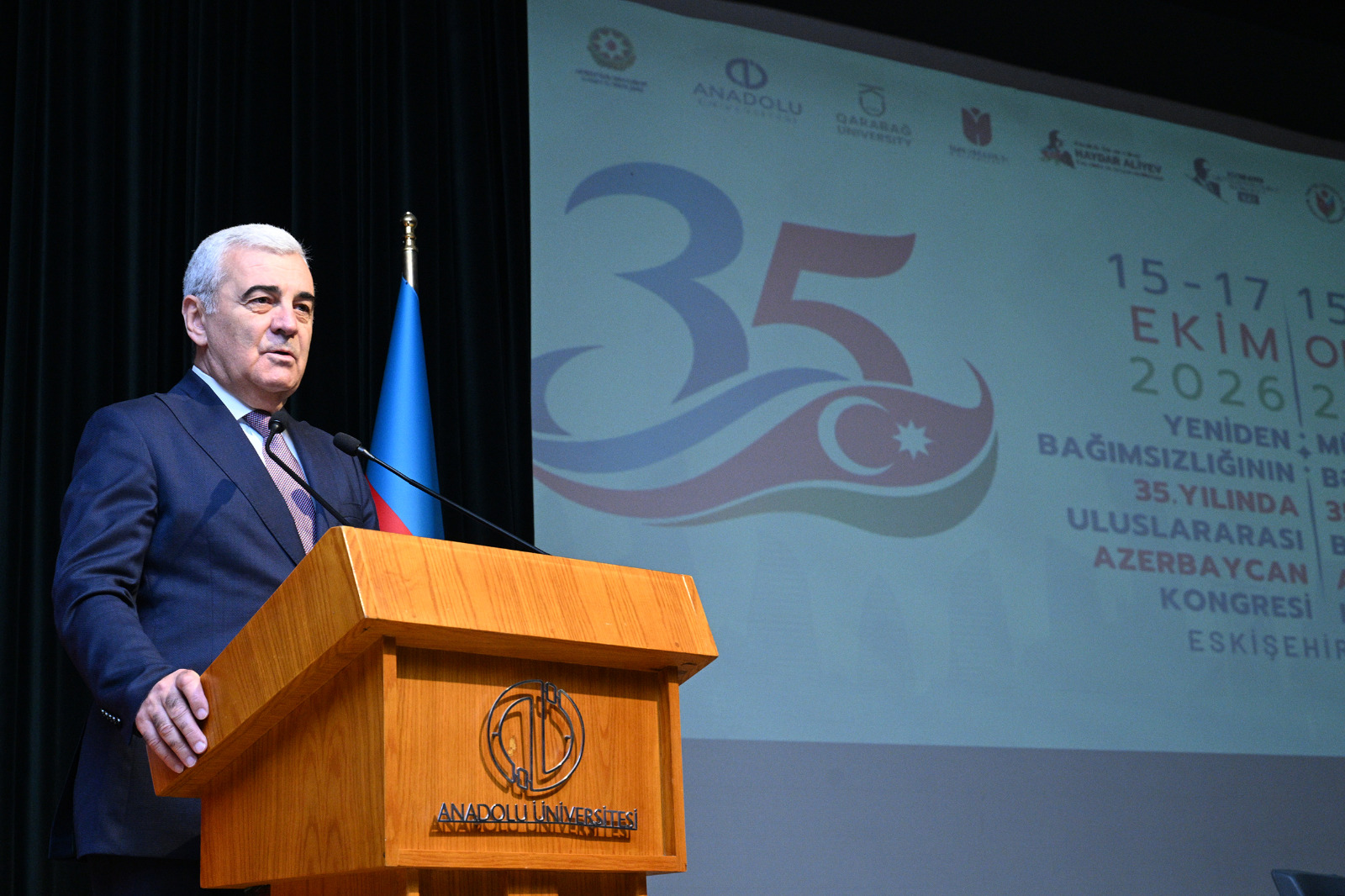 Anadolu Universitetində Azərbaycanın dövlət müstəqilliyinin bərpasının 35 illiyinə həsr olunan beynəlxalq konqres keçirilib (FOTO)