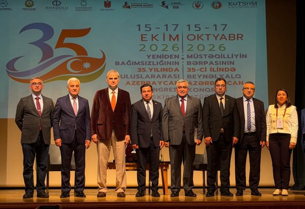 Anadolu Universitetində Azərbaycanın dövlət müstəqilliyinin bərpasının 35 illiyinə həsr olunan beynəlxalq konqres keçirilib (FOTO)
