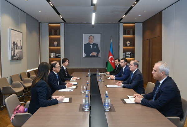 Yaponiya ilə iqtisadi-ticarət və enerji əməkdaşlığının genişləndirilməsini müzakirə edilib (FOTO)