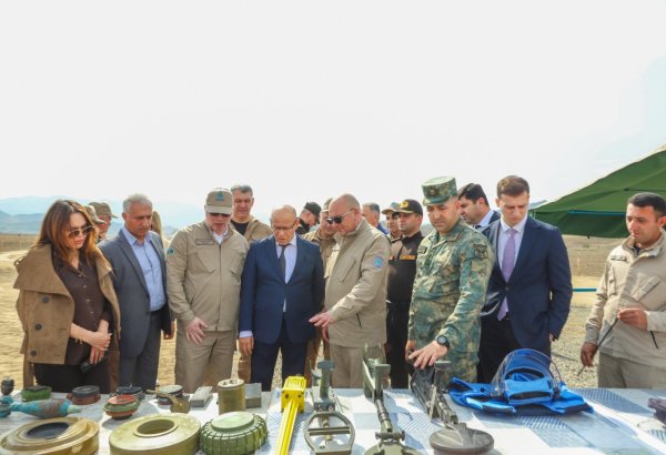 Cəbrayıl, Qubadlı və Zəngilanda 100 min hektardan çox ərazi minalardan təmizlənib