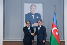 Yaponiya ilə iqtisadi-ticarət və enerji əməkdaşlığının genişləndirilməsini müzakirə edilib (FOTO)