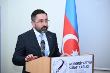 Alyona Əliyeva Mədəniyyət və Sənətkarlıq üzrə Bakı Dövlət Peşə Təhsili Mərkəzində inklüziv təlim və tədris mərkəzinin açılışında iştirak edib (FOTO)