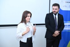 Alyona Əliyeva Mədəniyyət və Sənətkarlıq üzrə Bakı Dövlət Peşə Təhsili Mərkəzində inklüziv təlim və tədris mərkəzinin açılışında iştirak edib (FOTO)