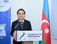 Alyona Əliyeva Mədəniyyət və Sənətkarlıq üzrə Bakı Dövlət Peşə Təhsili Mərkəzində inklüziv təlim və tədris mərkəzinin açılışında iştirak edib (FOTO)