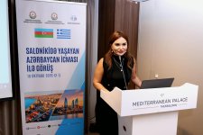 Salonikidə soydaşlarımızla görüş: milli birlik və diaspor həmrəyliyi diqqət mərkəzində (FOTO)