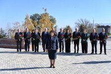 Sahibə Qafarova Bişkekdə Çingiz Aytmatovun ev-muzeyini ziyarət edib (FOTO)