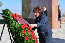Sahibə Qafarova Bişkekdə Çingiz Aytmatovun ev-muzeyini ziyarət edib (FOTO)