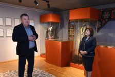 Sahibə Qafarova Bişkekdə Çingiz Aytmatovun ev-muzeyini ziyarət edib (FOTO)