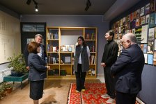 Sahibə Qafarova Bişkekdə Çingiz Aytmatovun ev-muzeyini ziyarət edib (FOTO)