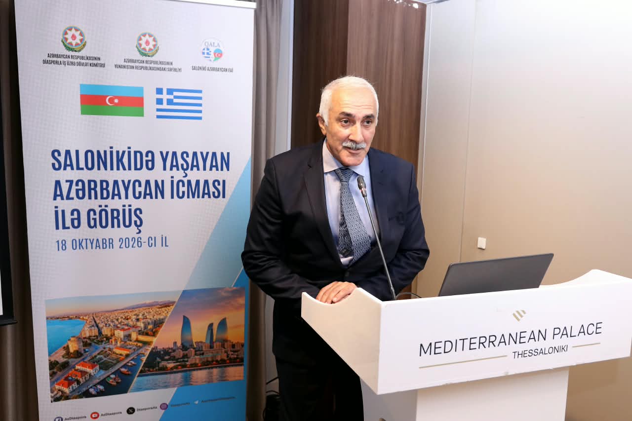 Salonikidə soydaşlarımızla görüş: milli birlik və diaspor həmrəyliyi diqqət mərkəzində (FOTO)