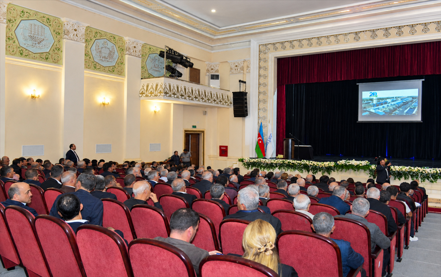 Mingəçevirdə 20 Oktyabr – Energetiklər Günü qeyd olunub (FOTO)