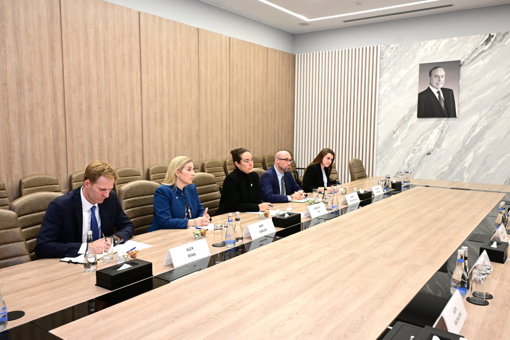 Rəşad Nəbiyev ABŞ nümayəndəsi ilə süni intellekt mərkəzlərini müzakirə edib (FOTO)