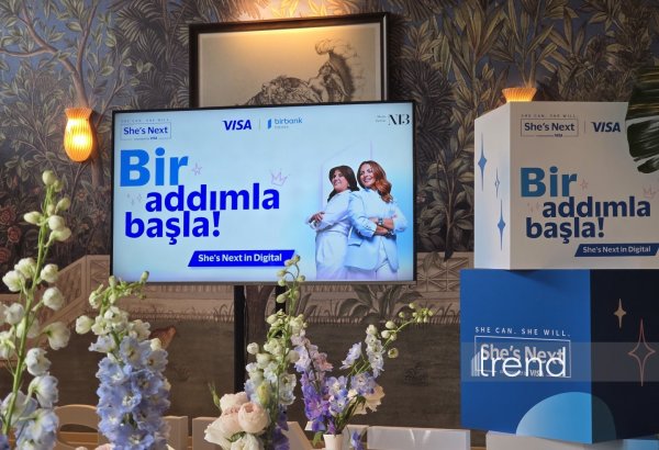 Azərbaycanda qadın sahibkarlara dəstək üzrə "She’s Next" proqramının IV mərhələsinə start verilir (FOTO)