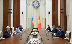 Qırğızıstan-Azərbaycan müttəfiqlik münasibətləri xüsusi xarakter daşıyır - Sadır Japarov (FOTO)