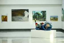 Heydər Əliyev Fondunun vitse-prezidenti Leyla Əliyeva Aşqabadda MAMA “Ana təbiət” beynəlxalq incəsənət sərgisinin açılışında iştirak edib (FOTO)