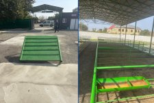 Şəmkirdə yeni heyvan satışı bazarı fəaliyyətə başladı (FOTO)