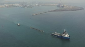 “Şahdəniz Kompressiya” layihəsi üzrə dənizdə tikinti işlərinə başlanılıb - bp (FOTO)