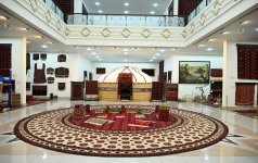Heydər Əliyev Fondunun vitse-prezidenti Leyla Əliyeva Aşqabadda Milli Türkmən Xalçası Muzeyində olub (FOTO)