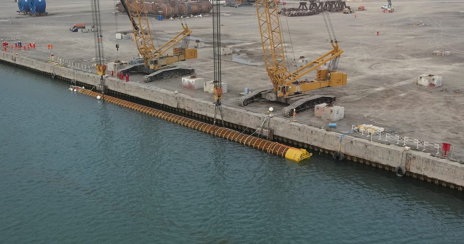 “Şahdəniz Kompressiya” layihəsi üzrə dənizdə tikinti işlərinə başlanılıb - bp (FOTO)