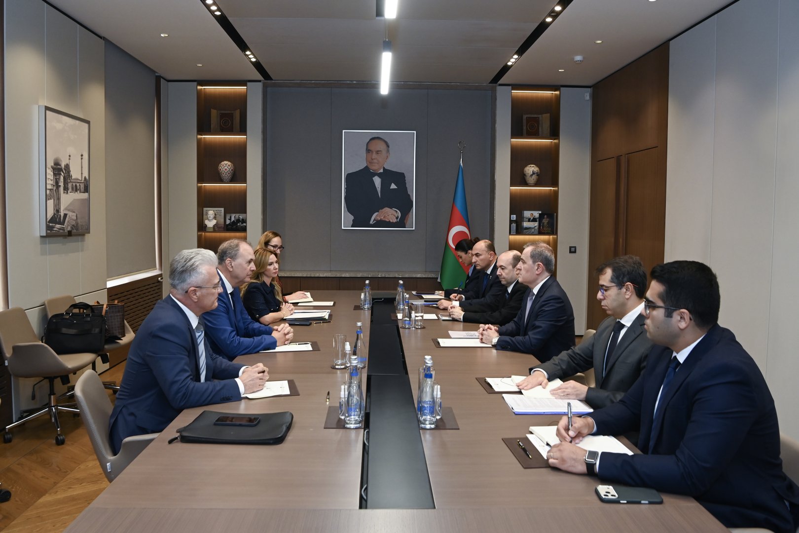 Azərbaycan və Xorvatiya Orta Dəhlizin imkanlarını müzakirə edib (FOTO)