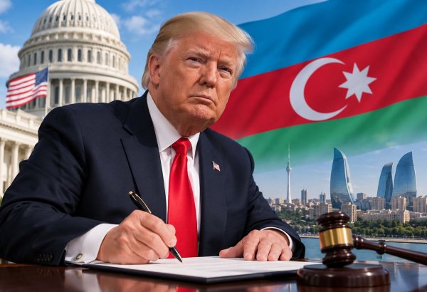 Tramp Azərbaycanda müzakirə olunan qanun layihəsini ABŞ-də tətbiq etdi