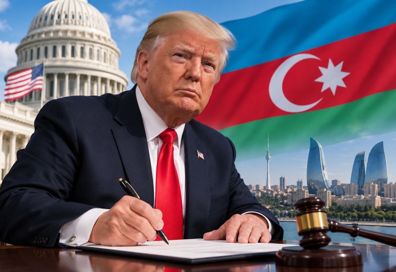 Tramp Azərbaycanda müzakirə olunan qanun layihəsini ABŞ-də tətbiq etdi