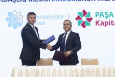 “PAŞA Kapital” və İnnovasiyalar Mərkəzi arasında Anlaşma Memorandumu imzalanıb (FOTO)