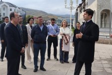 TÜRK-AY Təşkilatının nümayəndə heyəti Xankəndidə səfərdədir (FOTO)