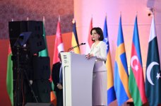 Heydər Əliyev Fondunun vitse-prezidenti Leyla Əliyeva Səmərqənddə Uşaqların rifahına investisiya mövzusunda Ümumdünya Sammitinin açılış mərasimində iştirak edib (FOTO)