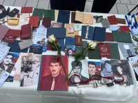 Azərbaycanlı itkinlərdən qalmış xatirə əşyaları Brüsseldə nümayiş olunub (FOTO)